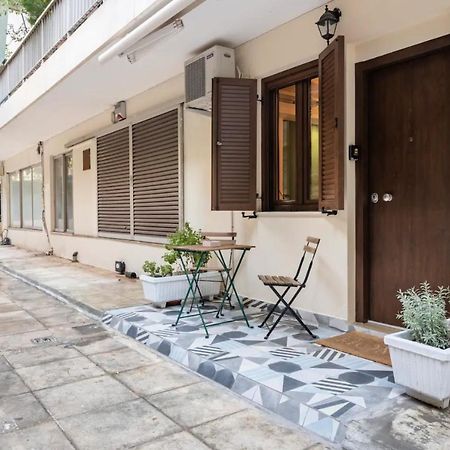 Cute Tiny Apartment In The Heart Of Flisvos Athene Buitenkant foto